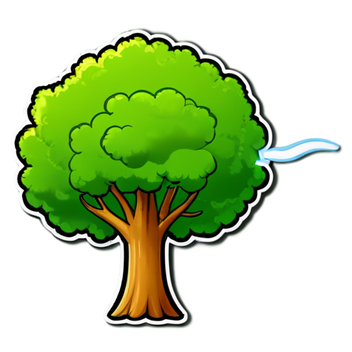 draw a tree seed - icon | sticker
