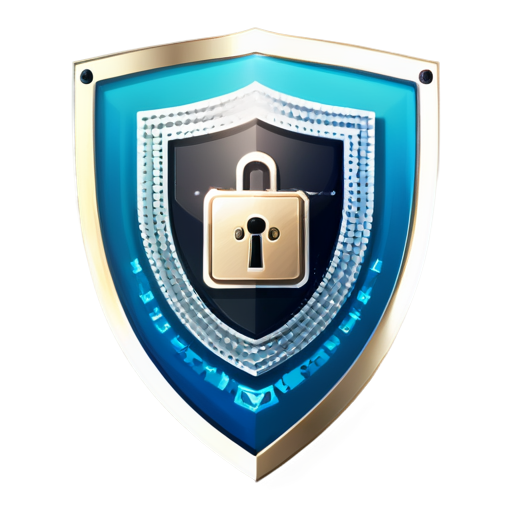 cyber security shield - icon | sticker