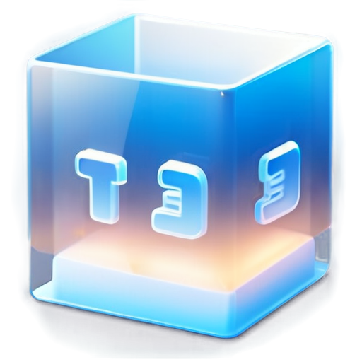 font UNIVERSE SCHOOL blue theme - icon | sticker