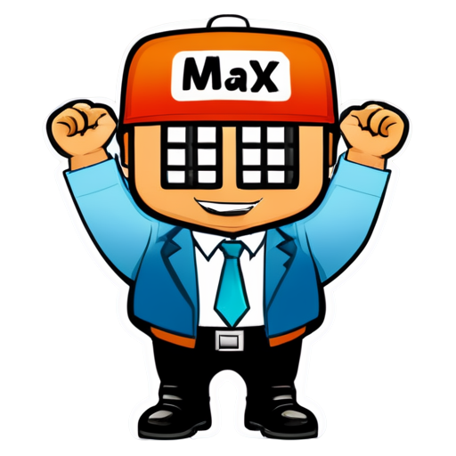 max power with calendar management - icon | sticker