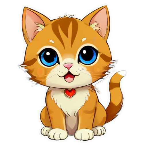 Cat tom - icon | sticker