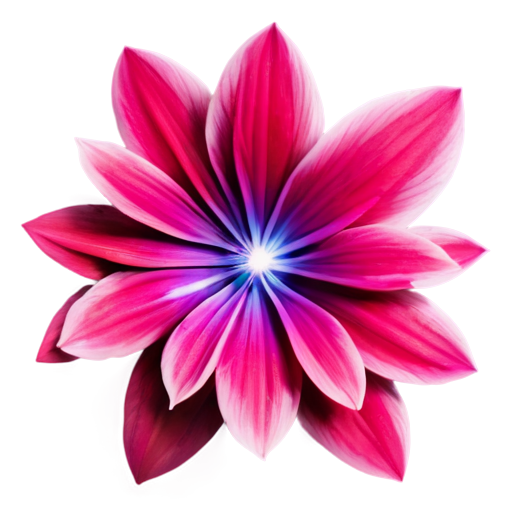 Nebula Theme, Blossom Icon, Cosmic Colors, Vibrant Design, Celestial Flower, Elegant Shape, Mystical Appearance - icon | sticker