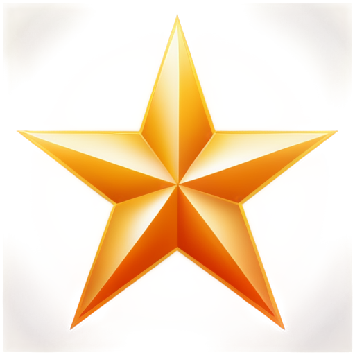 4 pointed Star icon - icon | sticker