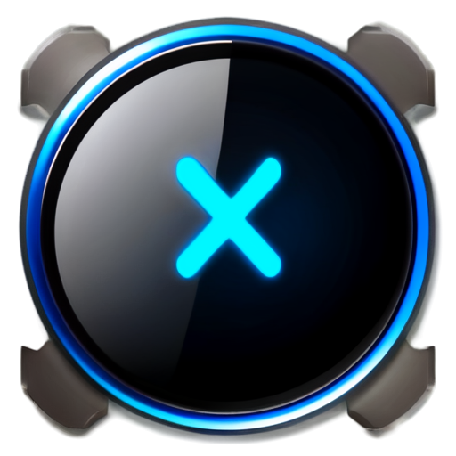 Material style application icon foreground for managing smart home devices with Bluetooth and WiFi - icon | sticker