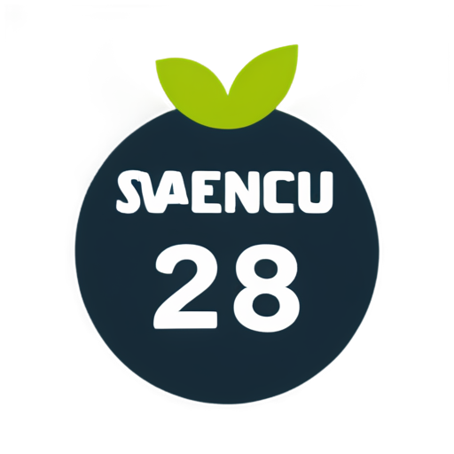 shopping and organize food with menù calendar with the word 'SnP' in the middle - icon | sticker