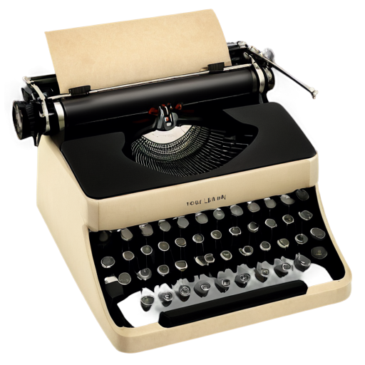 typewriter - icon | sticker