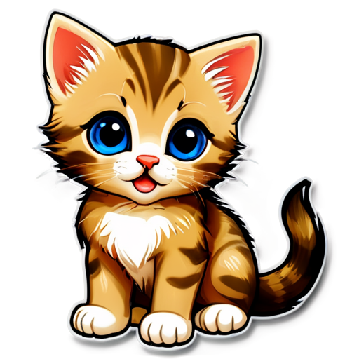 Kitten - icon | sticker