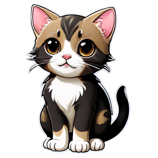 cat - icon | sticker