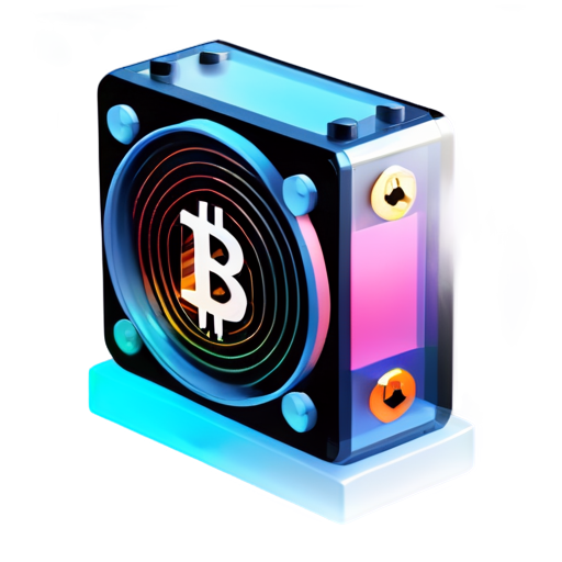 bitcoin mining - icon | sticker