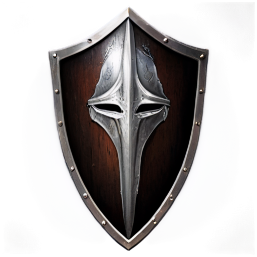 knight Shield and a helmet - icon | sticker