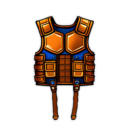 armor vest - icon | sticker