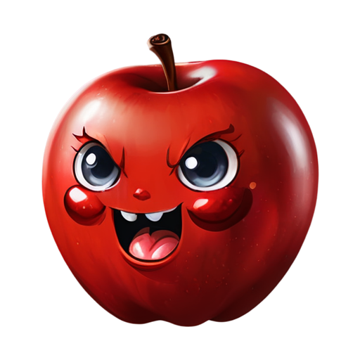 devil apple - icon | sticker