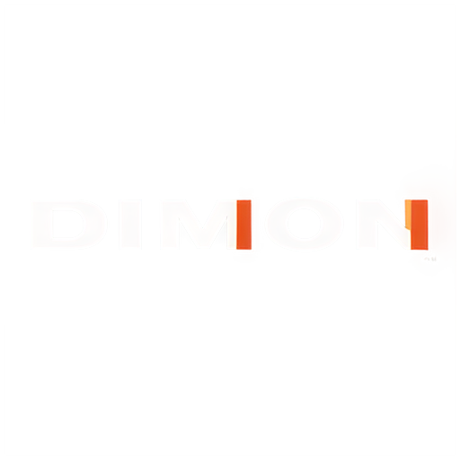 "DIMON" на красном фоне - icon | sticker