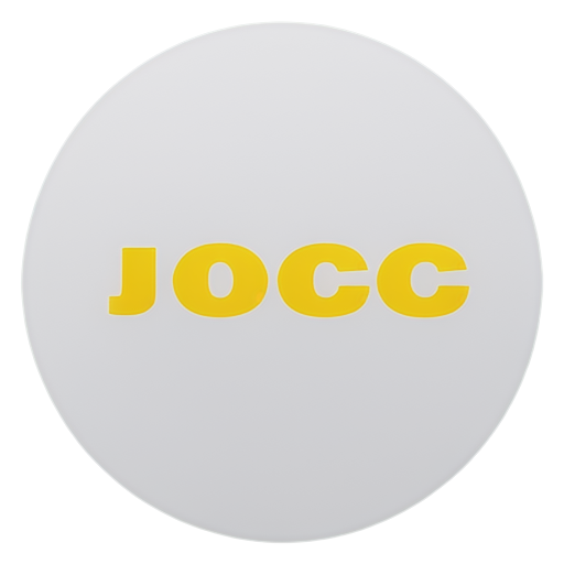 yellow bold letters dc in white circle - icon | sticker