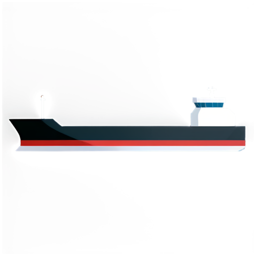 Fuel Tanker Ship Icon Line - icon | sticker