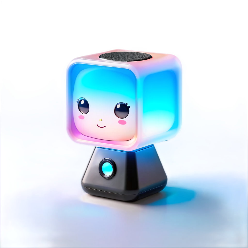 kawaii mini speaker box，cute - icon | sticker