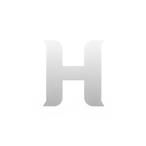 H letter - icon | sticker