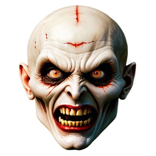 Evil face - icon | sticker