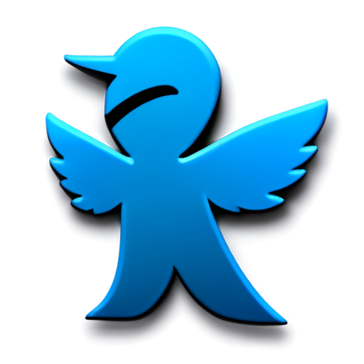 make me a logo for an X (aka twitter) account for my market risk emerging markets news page - icon | sticker