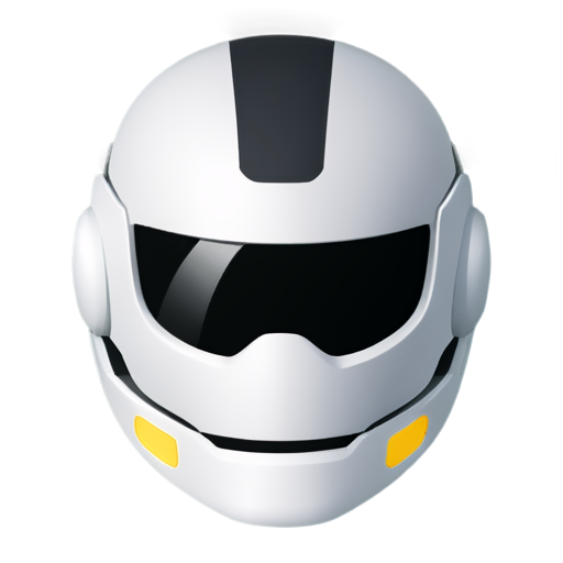 full face, robocop emoji - icon | sticker