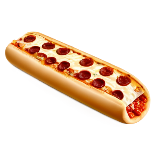 pizza baguette - icon | sticker