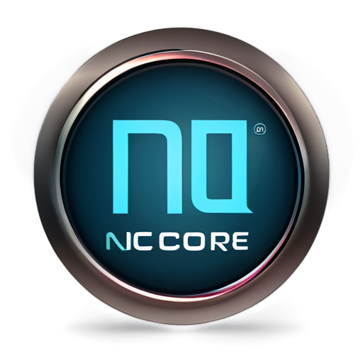 Modern simple flat Logo for IT company named NI Corp . - icon | sticker
