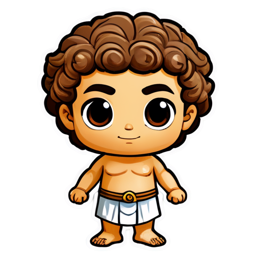 ancient greek god of health - icon | sticker