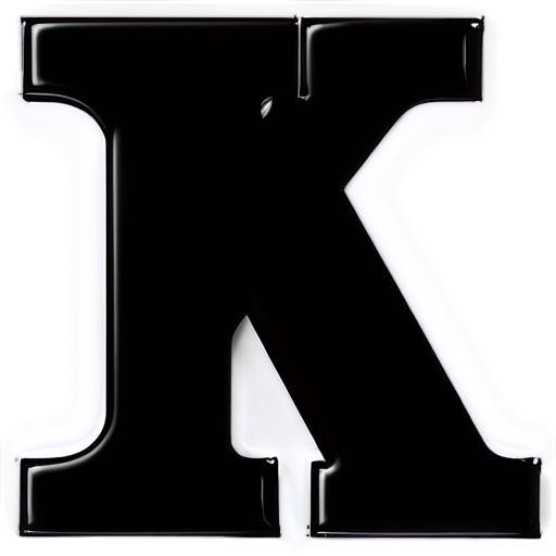 Draw an X , with the letter W on the left side, I on up and N on the right, black and solid - icon | sticker