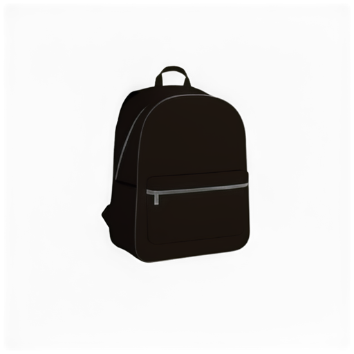 a cute backpack - icon | sticker