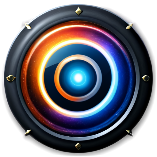 "Temporary Warp" The icon depicts a portal or a glowing circle, symbolizing teleportation. It may be surrounded by other details such as clocks or calendars to indicate the temporary nature of this warp. The color scheme can be bright and dynamic to draw players' attention to this important plugin feature. - icon | sticker