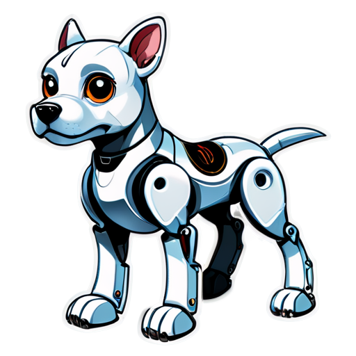 robot dog - icon | sticker