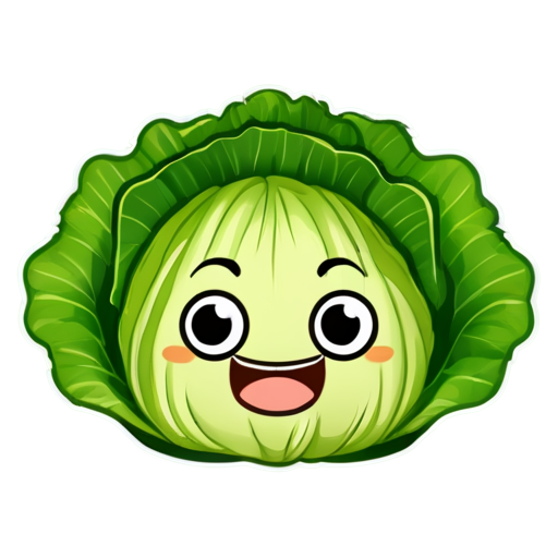 Iceberg lettuce - icon | sticker