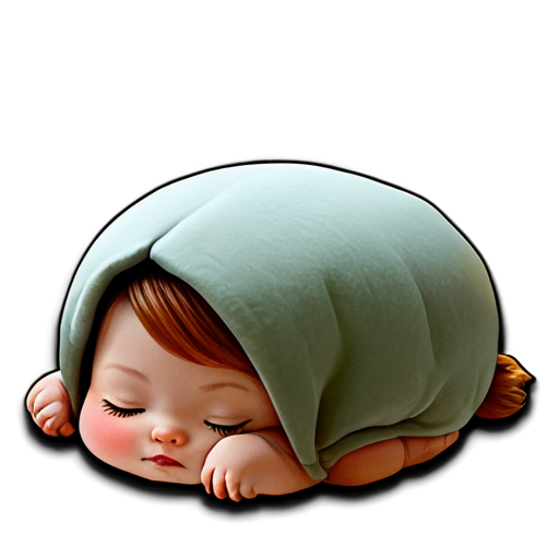 funny sleeping moment - icon | sticker