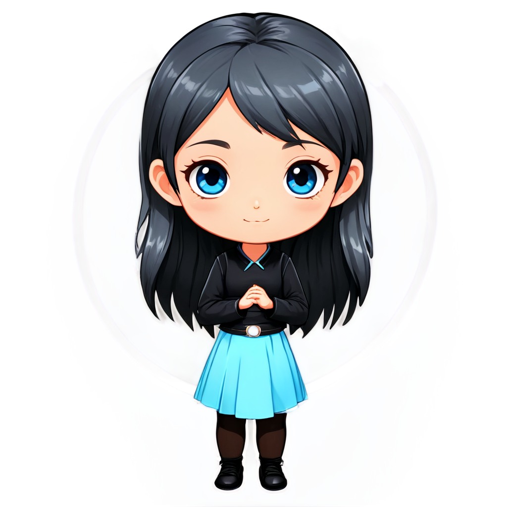 kawaii avatar,Inside a ring - icon | sticker