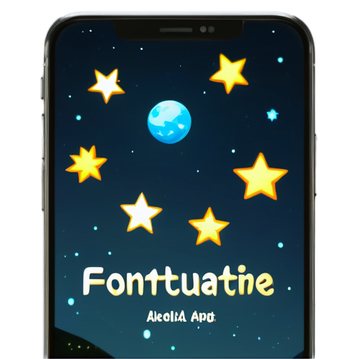 Constellation fortune APP logo - icon | sticker