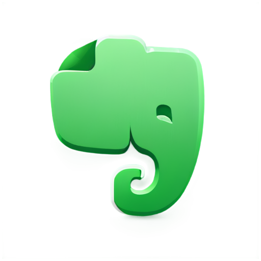 generate an concise icon for my app named "evernote helper" which is used to export all notes from evernote. - icon | sticker
