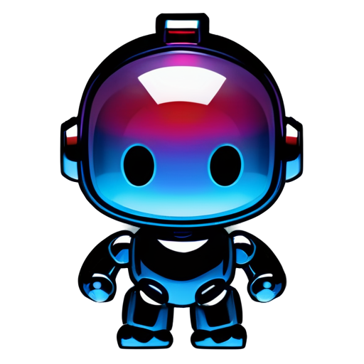 Generate an svg icon, which describes an NOTCOIN agent robot making function selections - icon | sticker