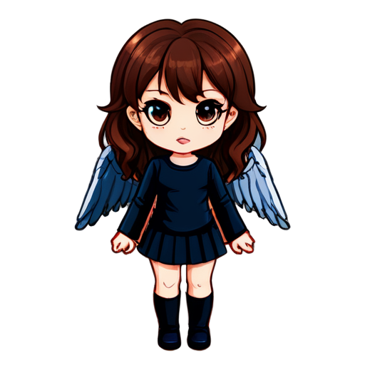 demonic angel - icon | sticker